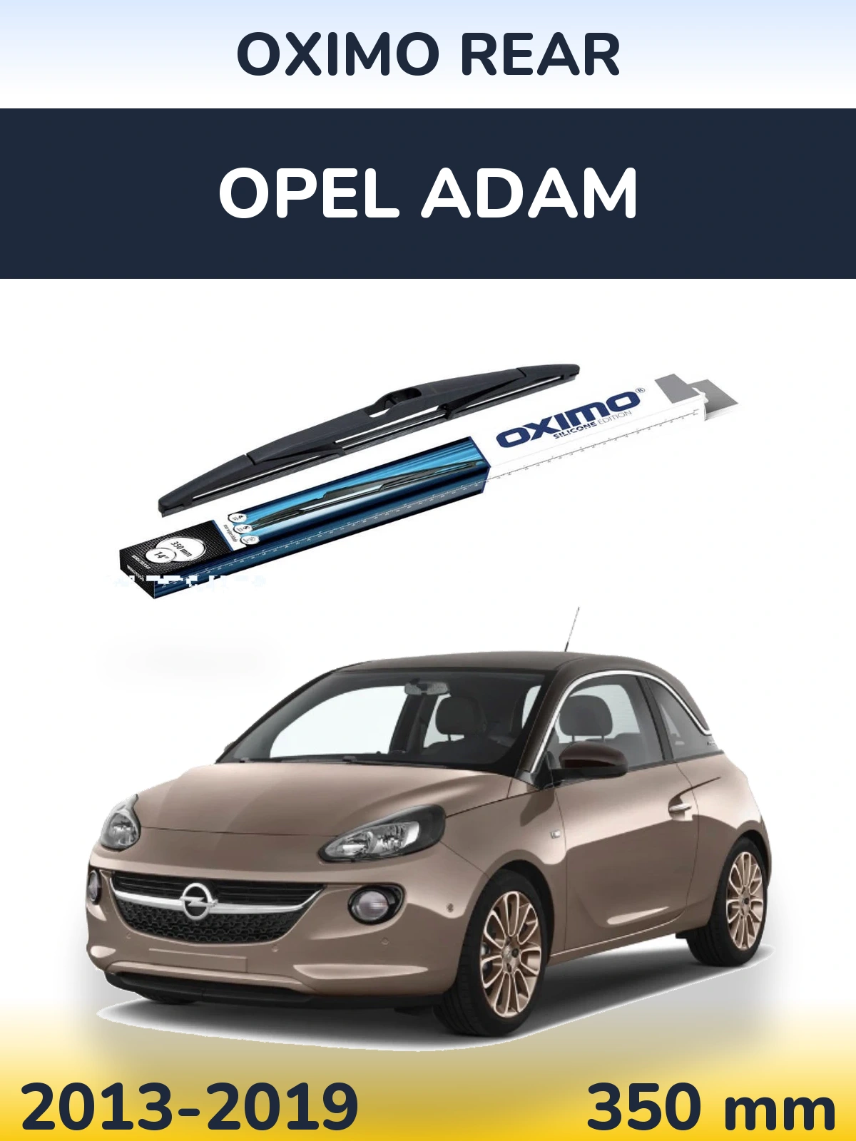 Ștergătoare Oximo Rear pentru Opel Adam
