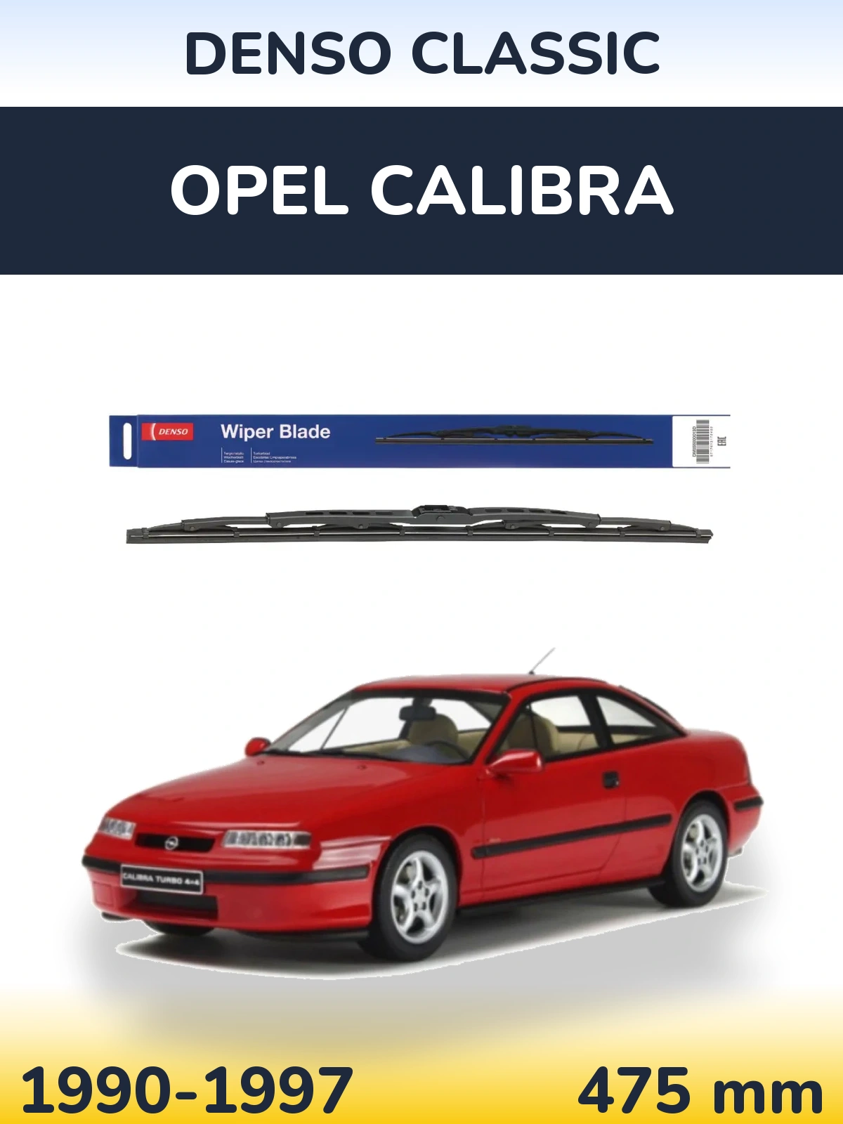 Ștergătoare Denso Classic pentru Opel Calibra