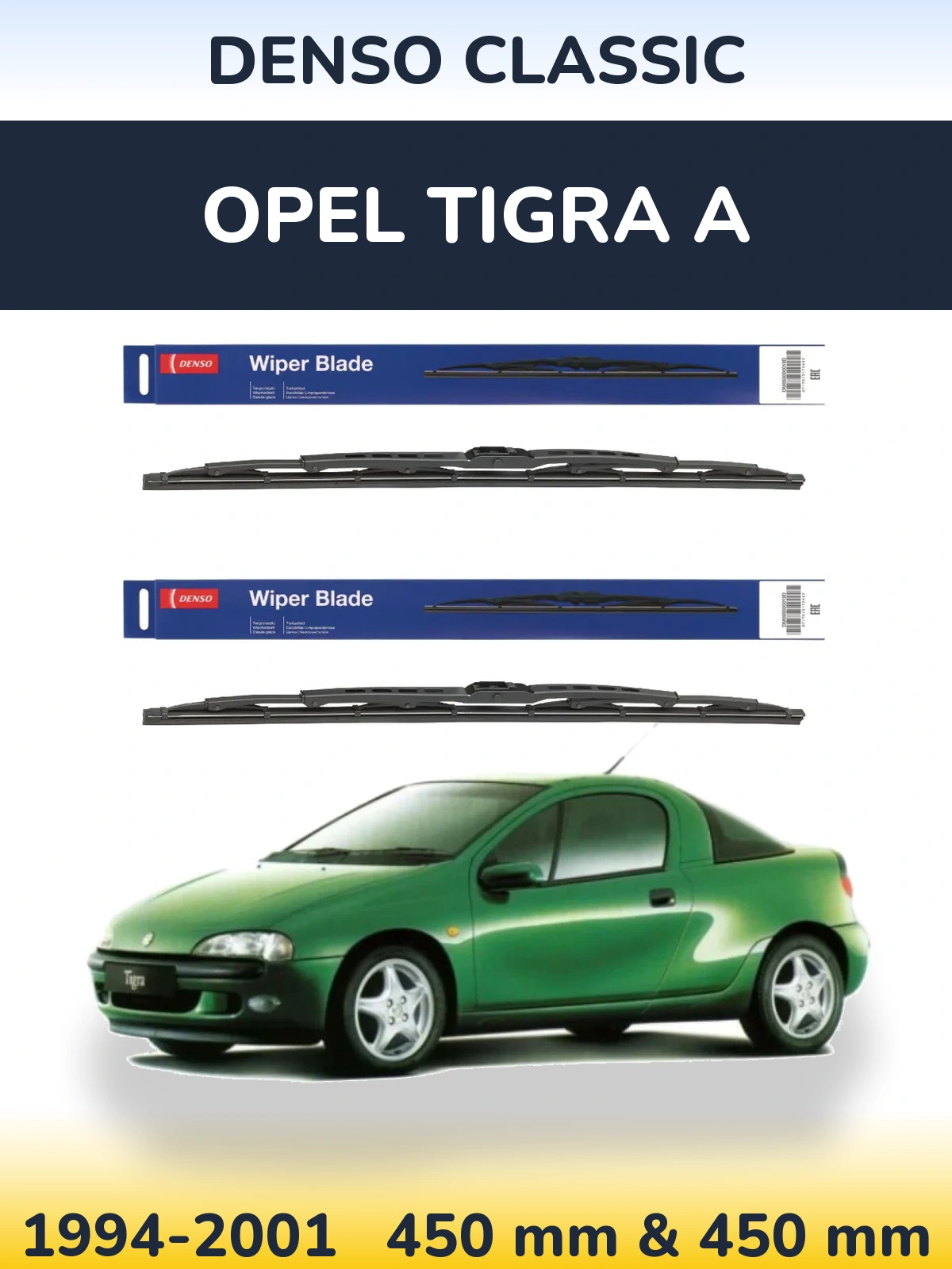 Ștergătoare Denso Classic pentru Opel Tigra A