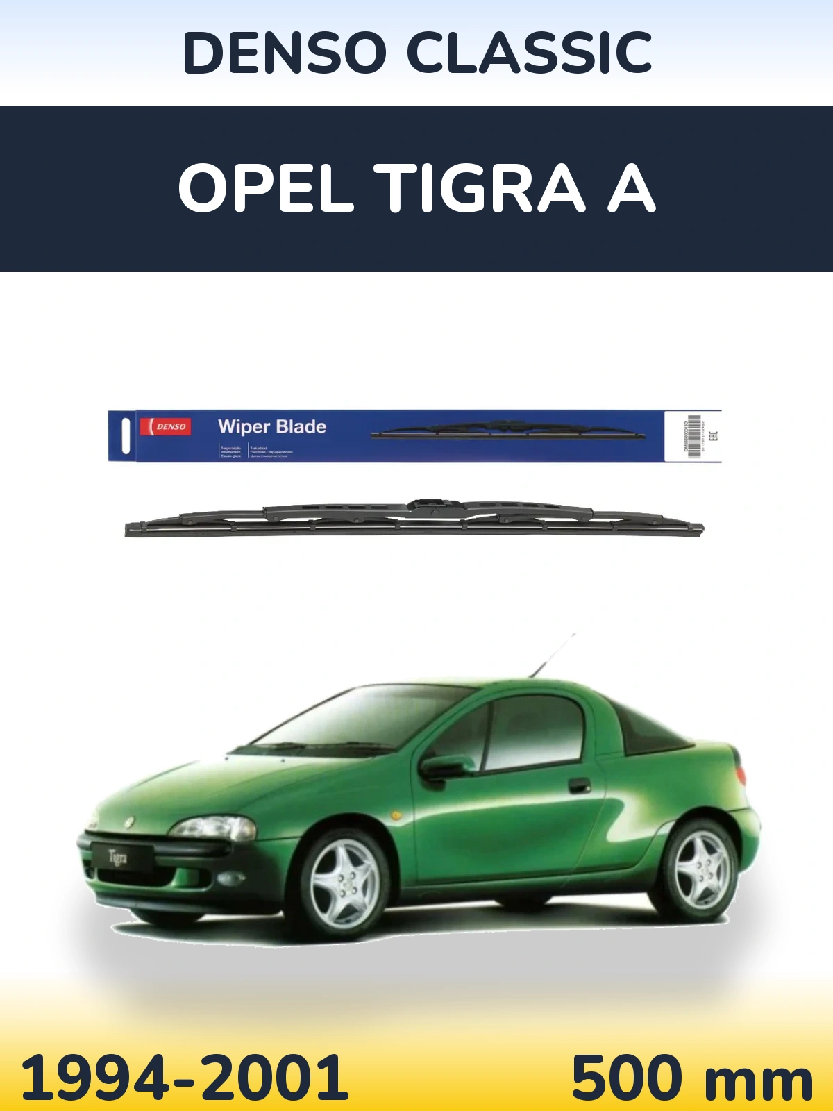 Ștergătoare Denso Classic pentru Opel Tigra A