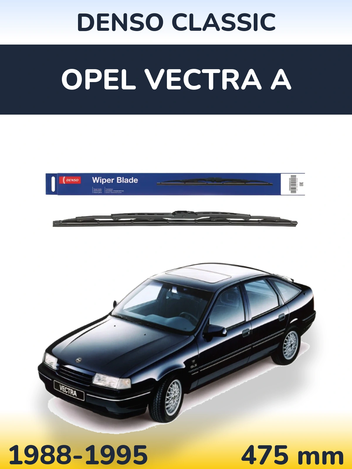 Ștergătoare Denso Classic pentru Opel Vectra A