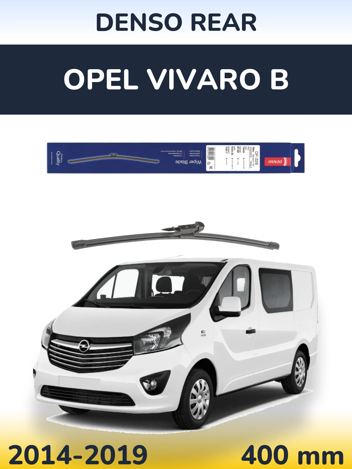Ștergătoare Denso Rear pentru Opel Vivaro B