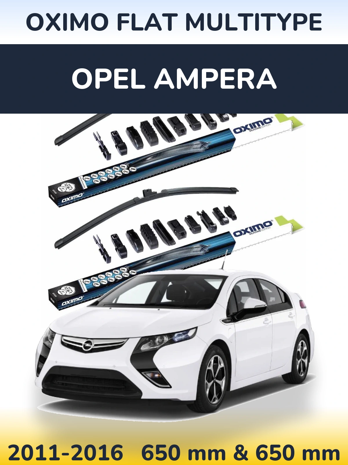 Ștergătoare Oximo Flat MultiTipe pentru Opel Ampera
