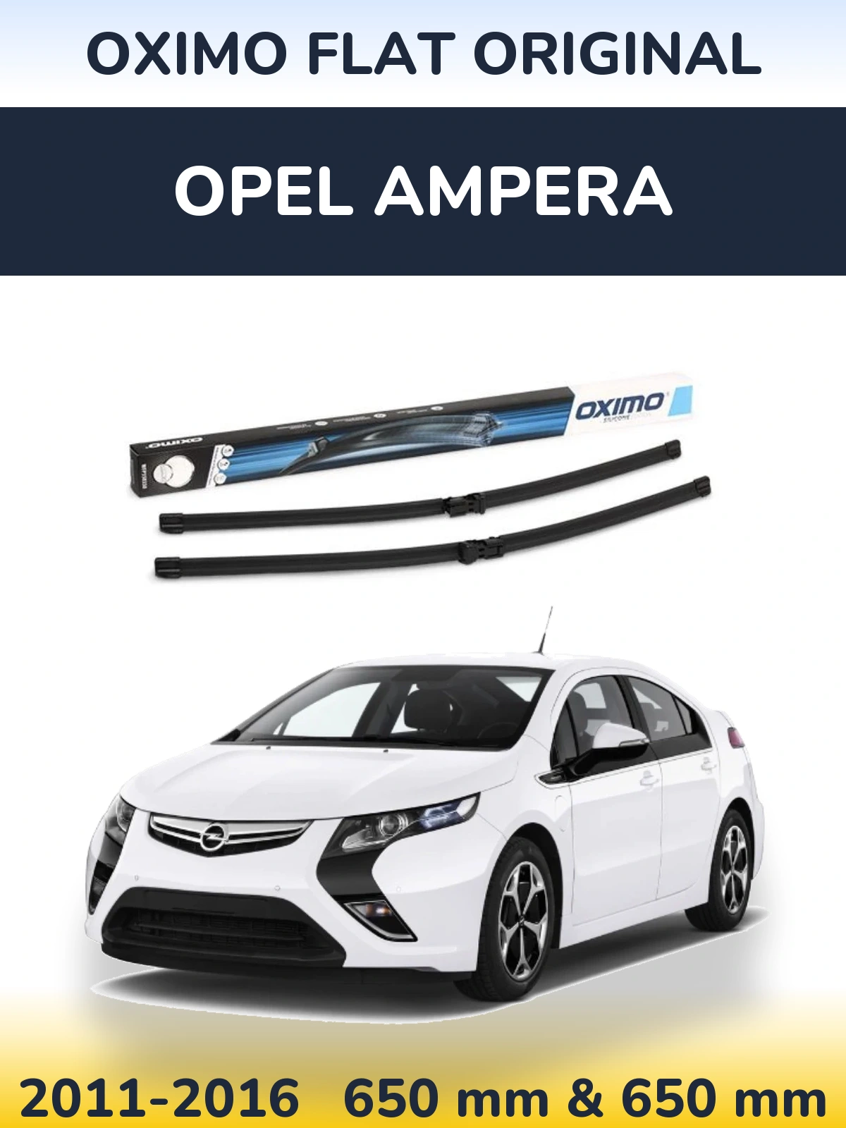 Ștergătoare Oximo Flat Original pentru Opel Ampera