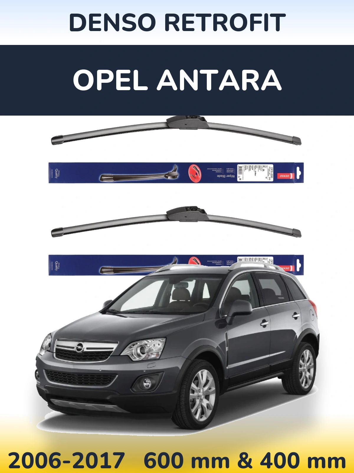 Ștergătoare Denso Retrofit pentru Opel Antara