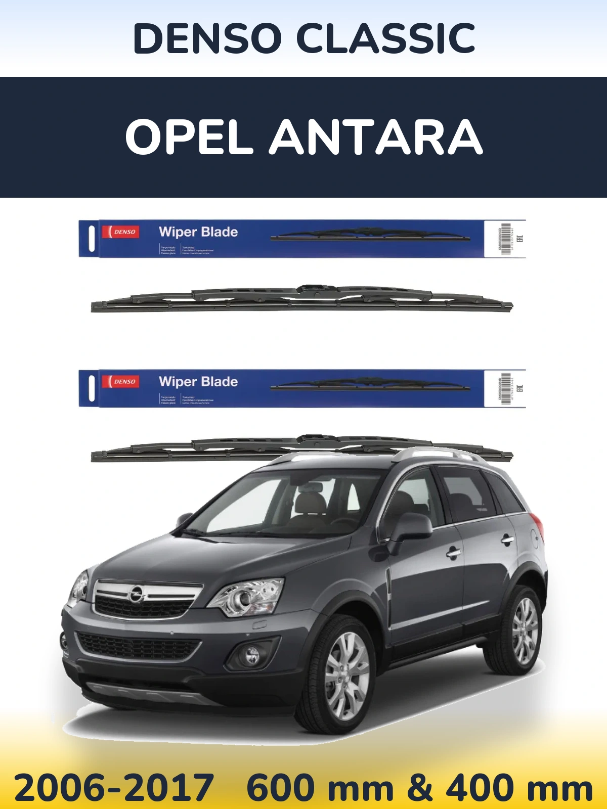 Ștergătoare Denso Classic pentru Opel Antara