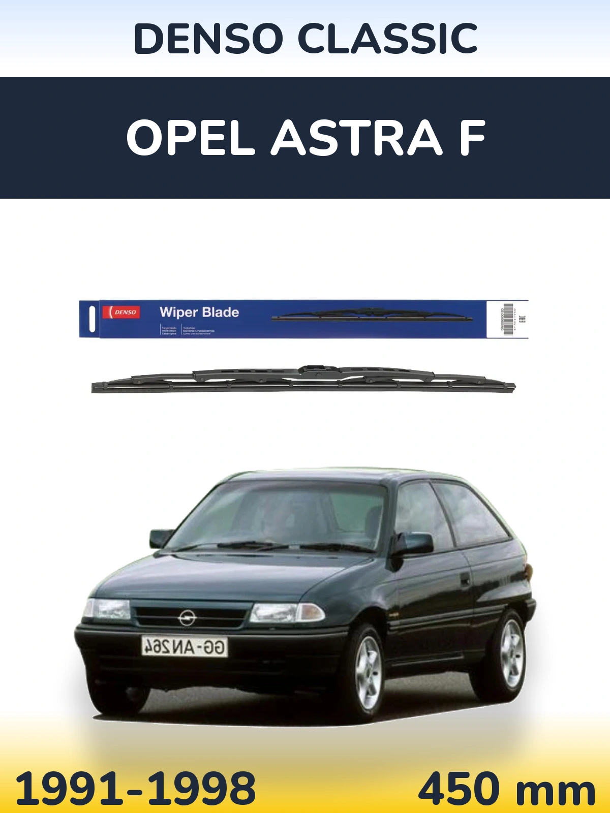 Ștergătoare Denso Classic pentru Opel Astra F