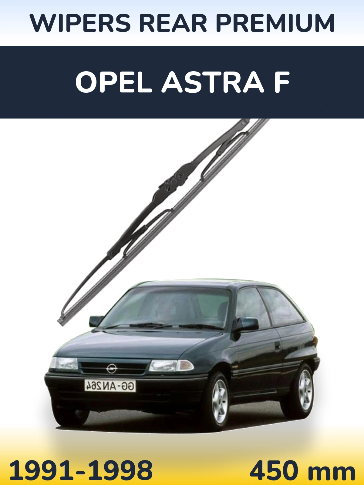 Ștergătoare WIPERS REAR PREMIUM pentru Opel Astra F