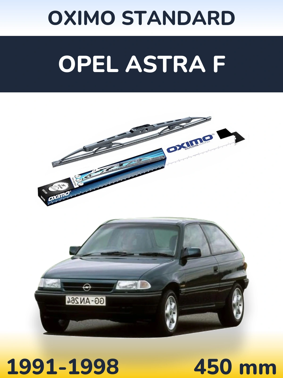 Ștergătoare Oximo Standard pentru Opel Astra F