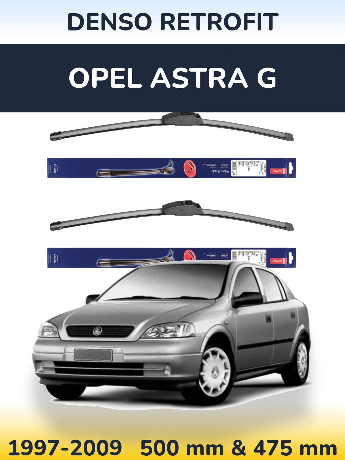 Ștergătoare Denso Retrofit pentru Opel Astra G