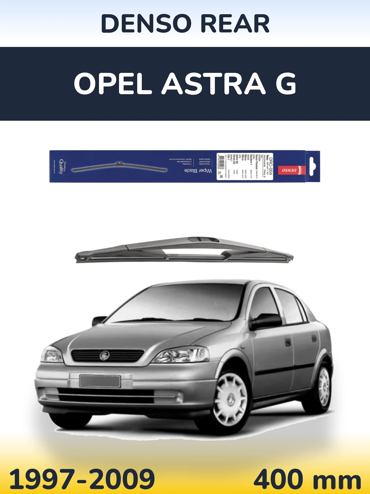 Задний дворник Denso Rear 400 мм для Opel Astra G 1997-2009