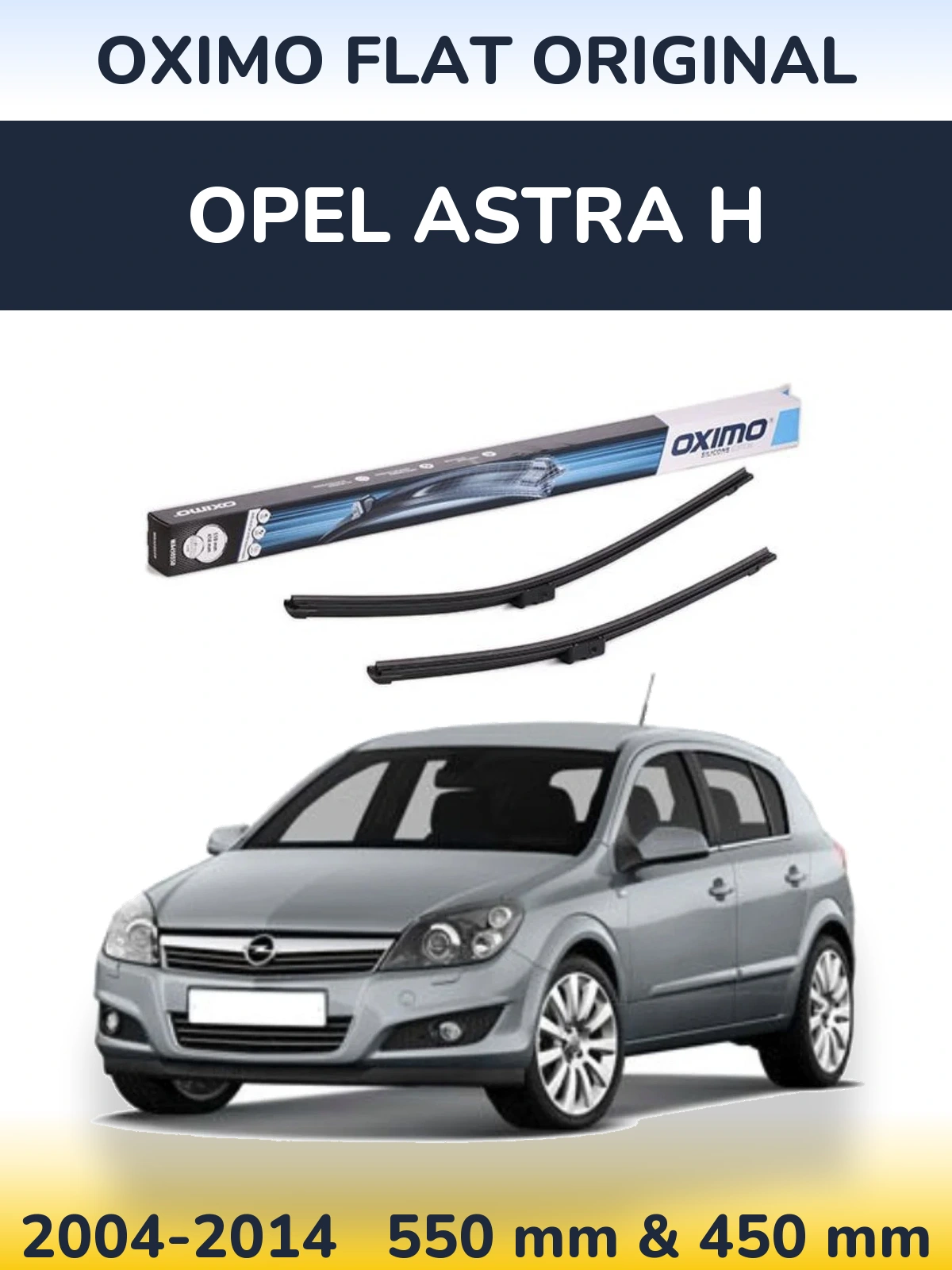 Ștergătoare Oximo Flat Original pentru Opel Astra H