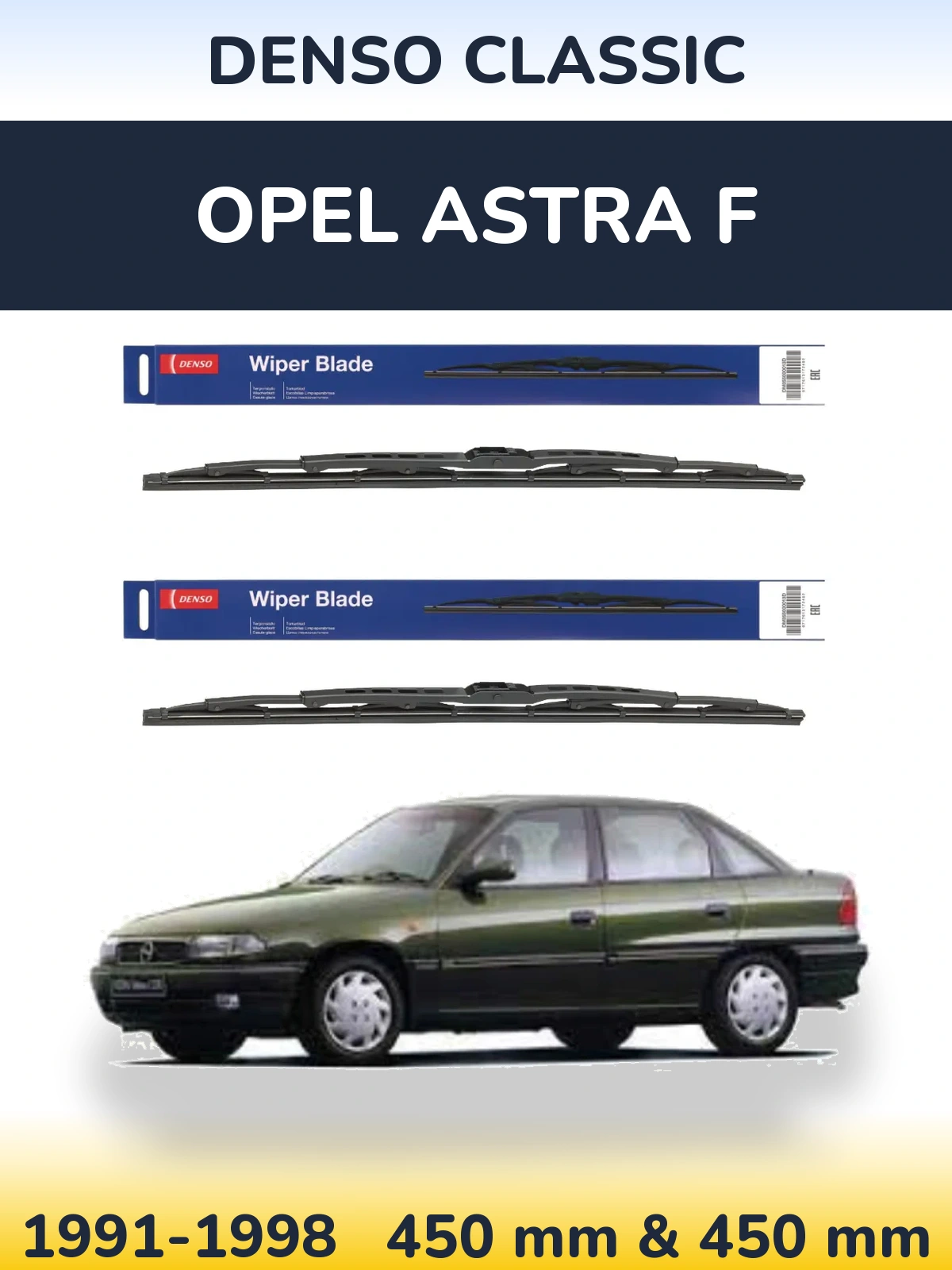 Ștergătoare Denso Classic pentru Opel Astra F