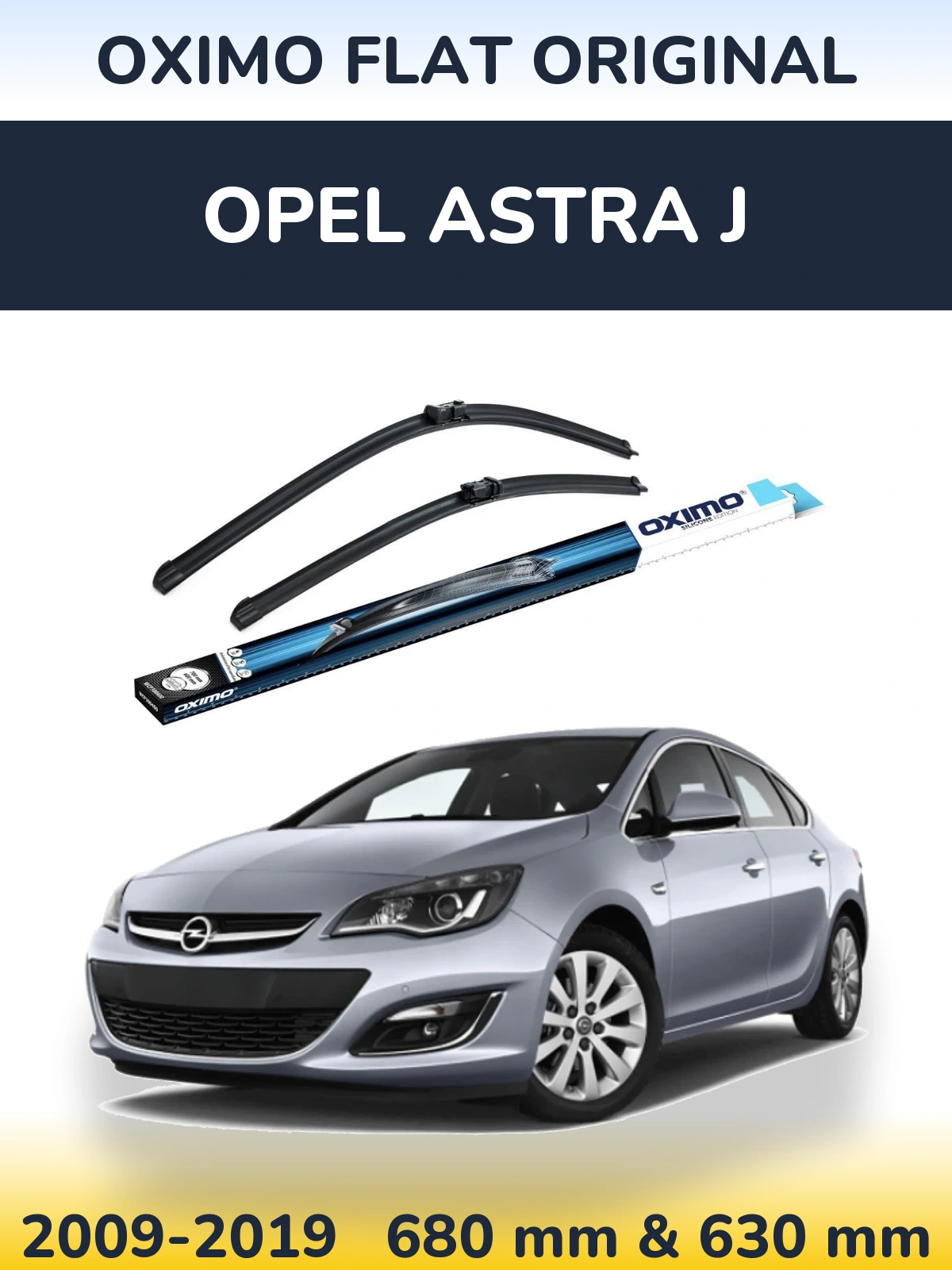 Ștergătoare Oximo Flat Original pentru Opel Astra J