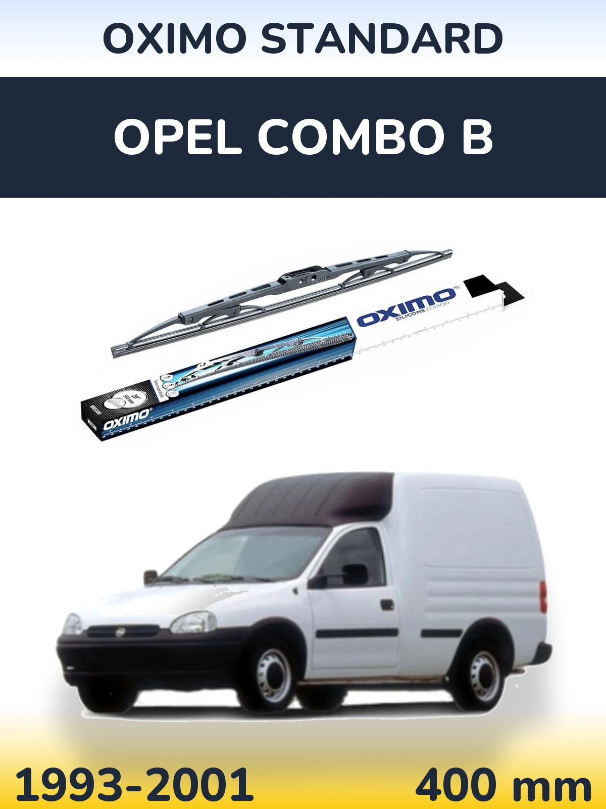 Ștergătoare Oximo Standard pentru Opel Combo B
