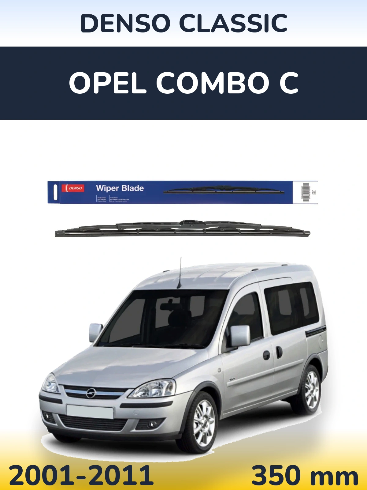 Ștergătoare Denso Classic pentru Opel Combo C