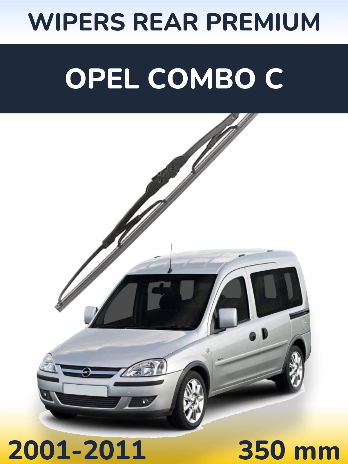 Ștergătoare WIPERS REAR PREMIUM pentru Opel Combo C