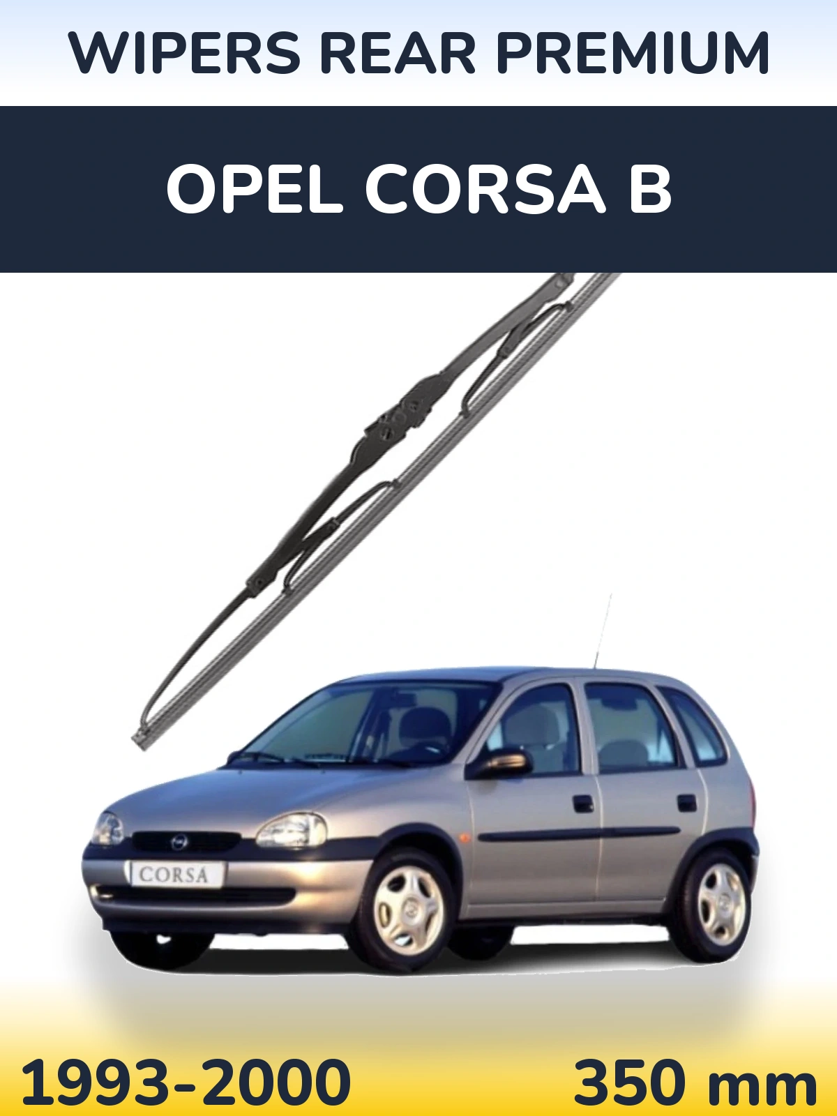 Ștergătoare WIPERS REAR PREMIUM pentru Opel Corsa B