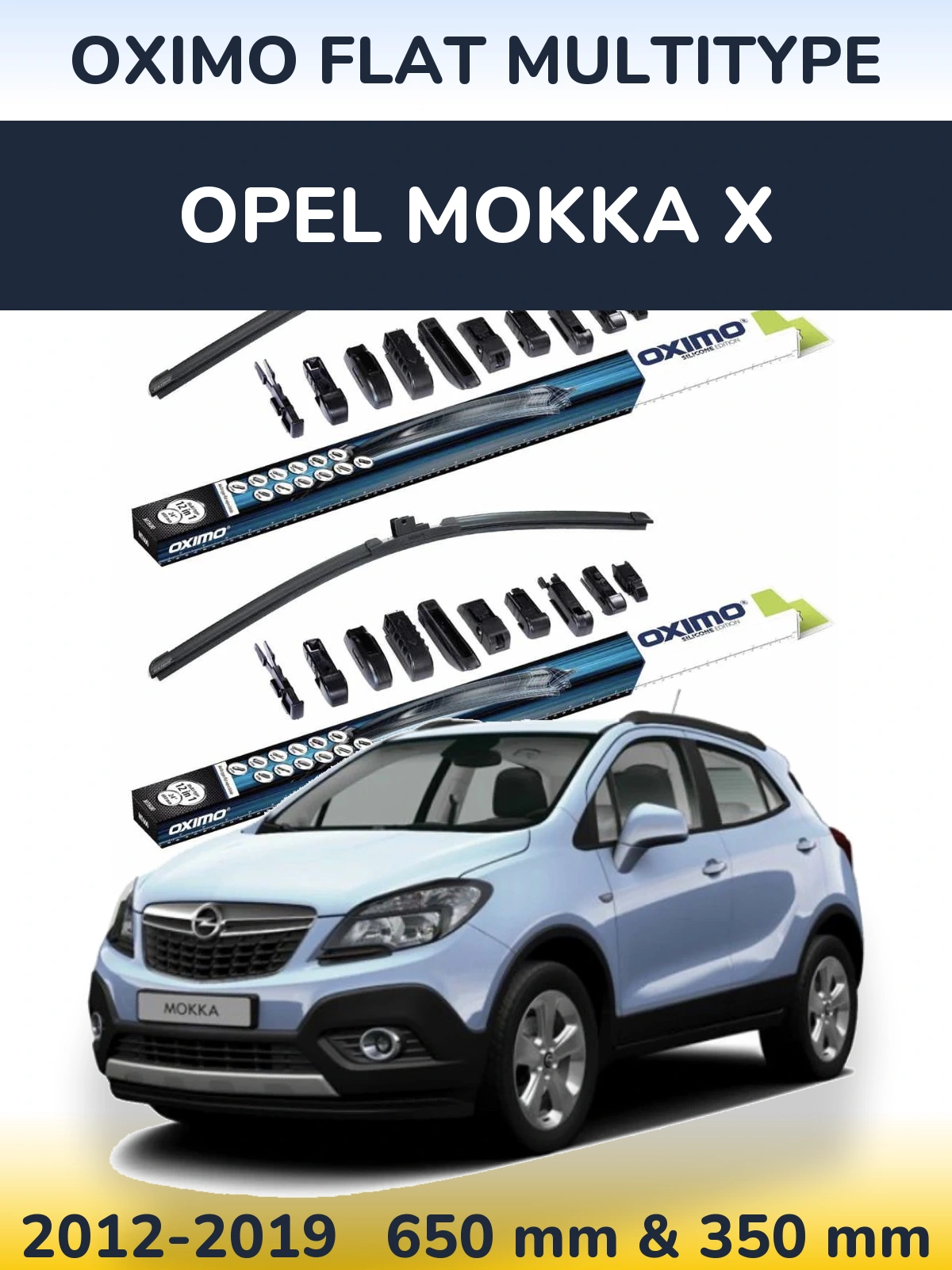 Ștergătoare Oximo Flat MultiTipe pentru Opel Mokka X