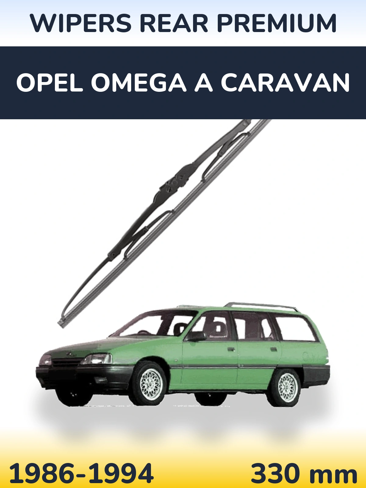 Ștergătoare WIPERS REAR PREMIUM pentru Opel Omega A Caravan