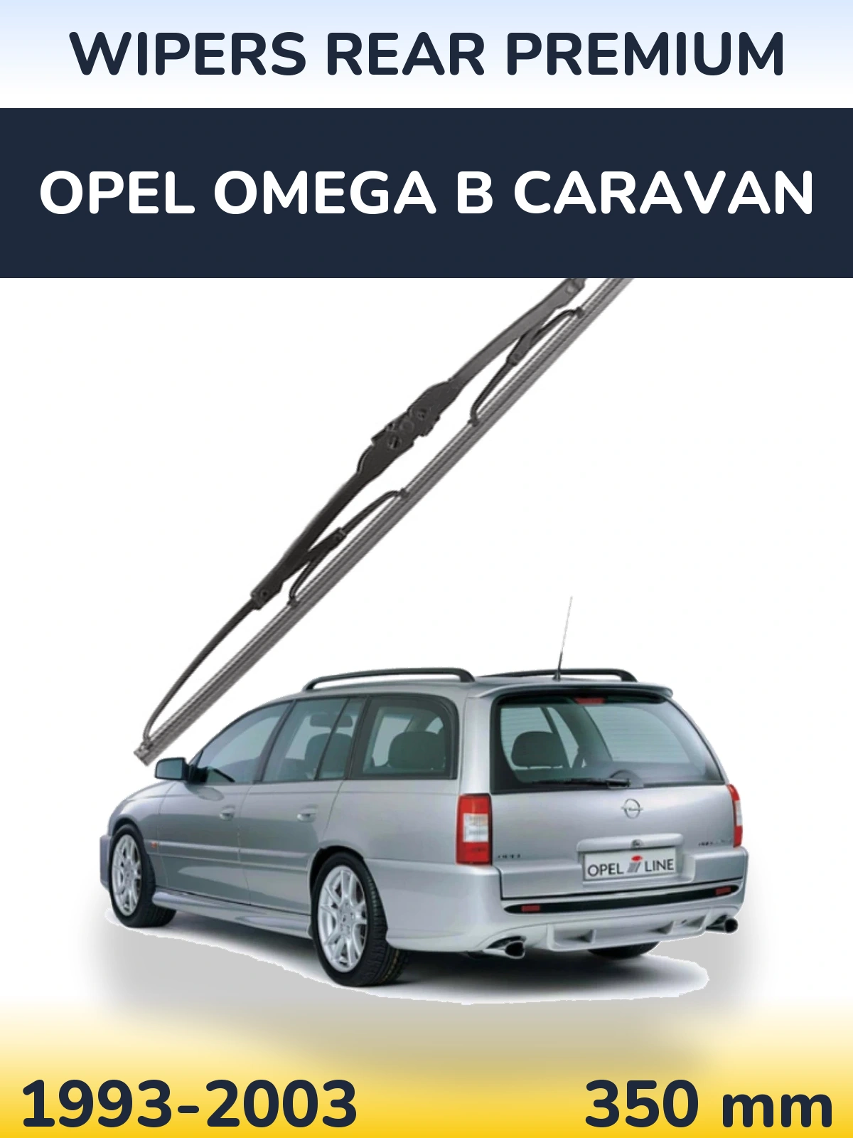 Ștergătoare WIPERS REAR PREMIUM pentru Opel Omega B Caravan