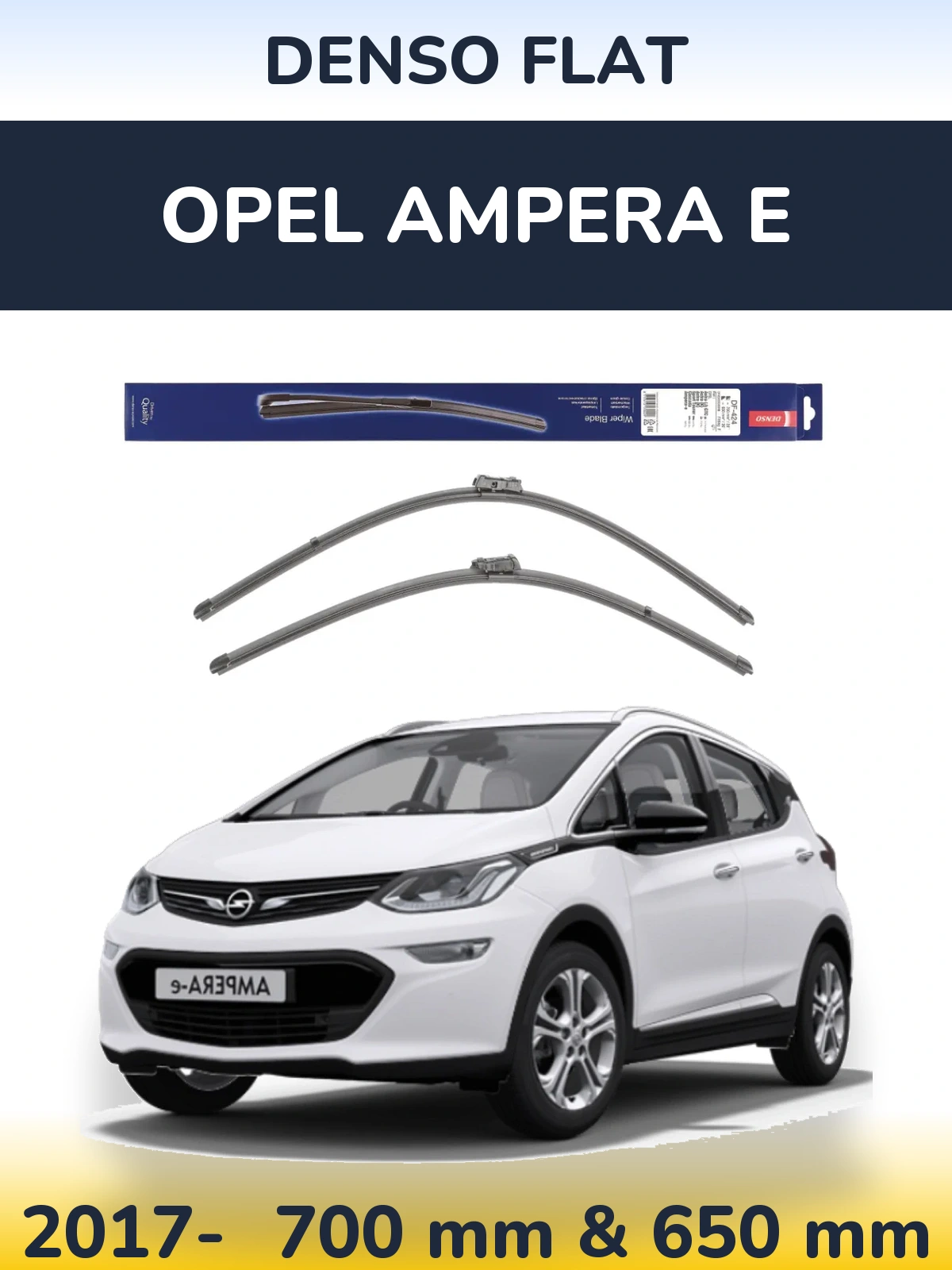 Ștergătoare Denso Flat pentru Opel Ampera E