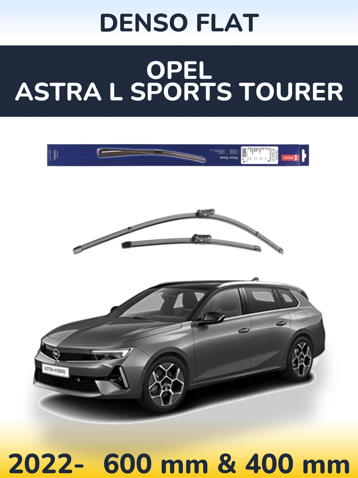Ștergătoare Denso Flat pentru Opel Astra L Sports Tourer