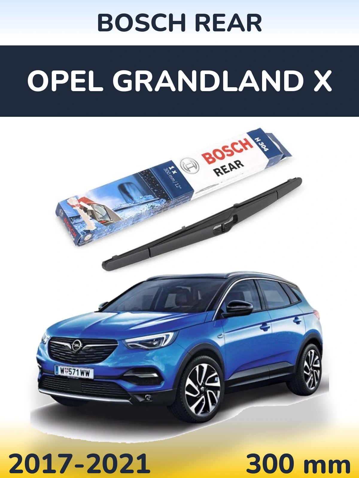 Ștergătoare BOSCH Rear pentru Opel Grandland X