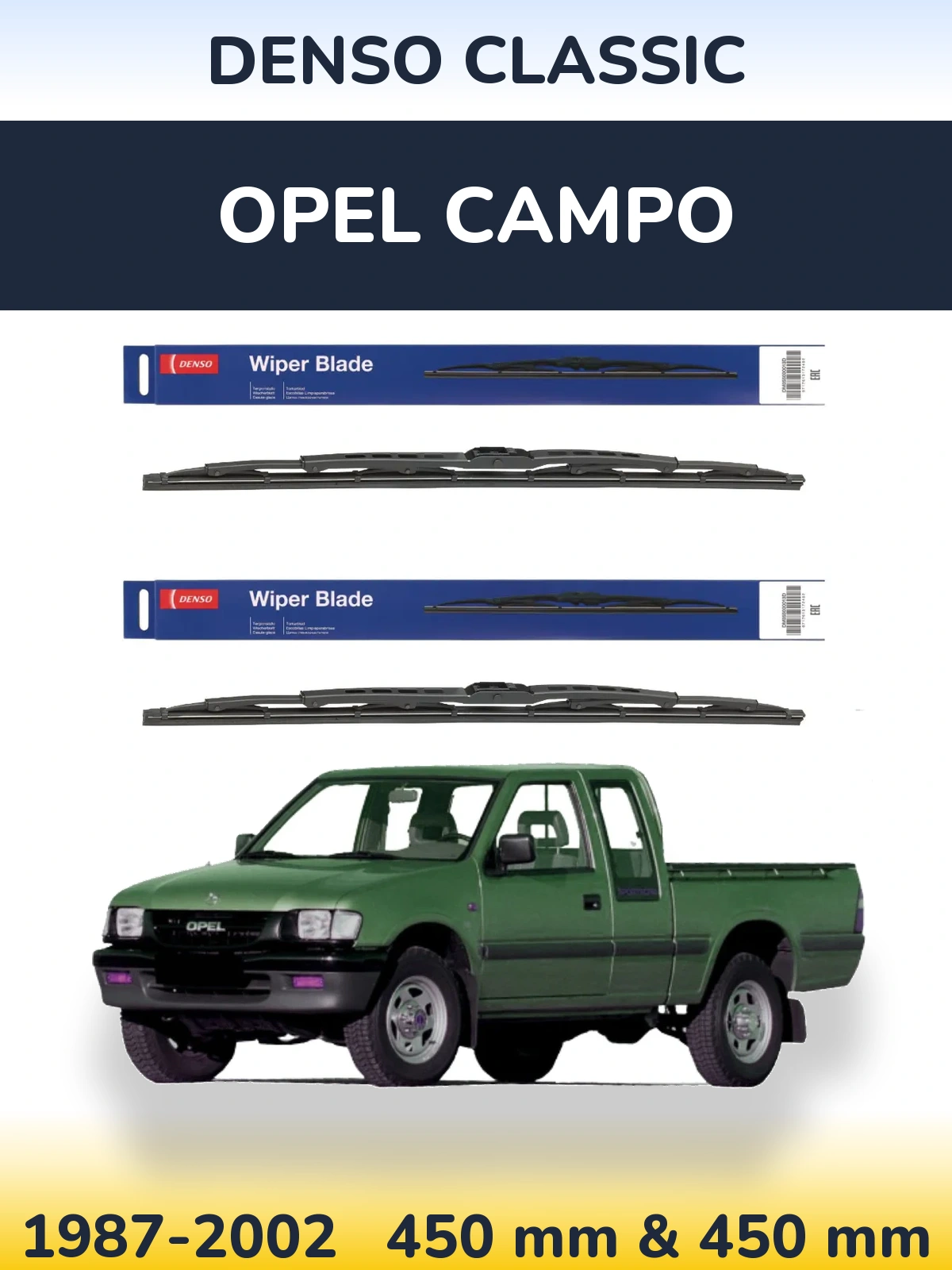 Ștergătoare Denso Classic pentru Opel Campo