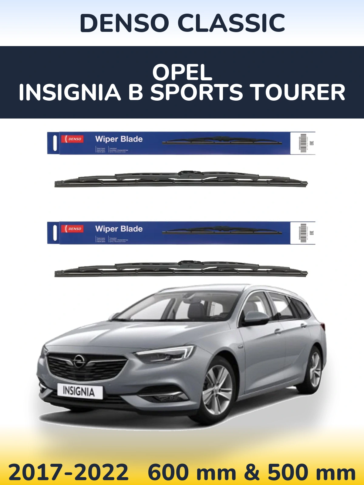 Ștergătoare Denso Classic pentru Opel Insignia B Sports Tourer