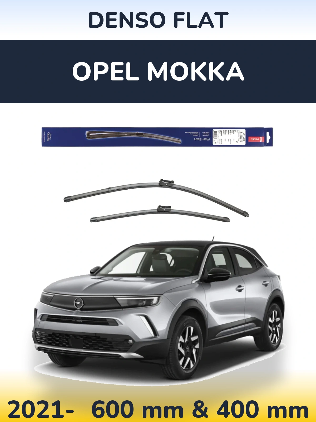Ștergătoare Denso Flat pentru Opel Mokka