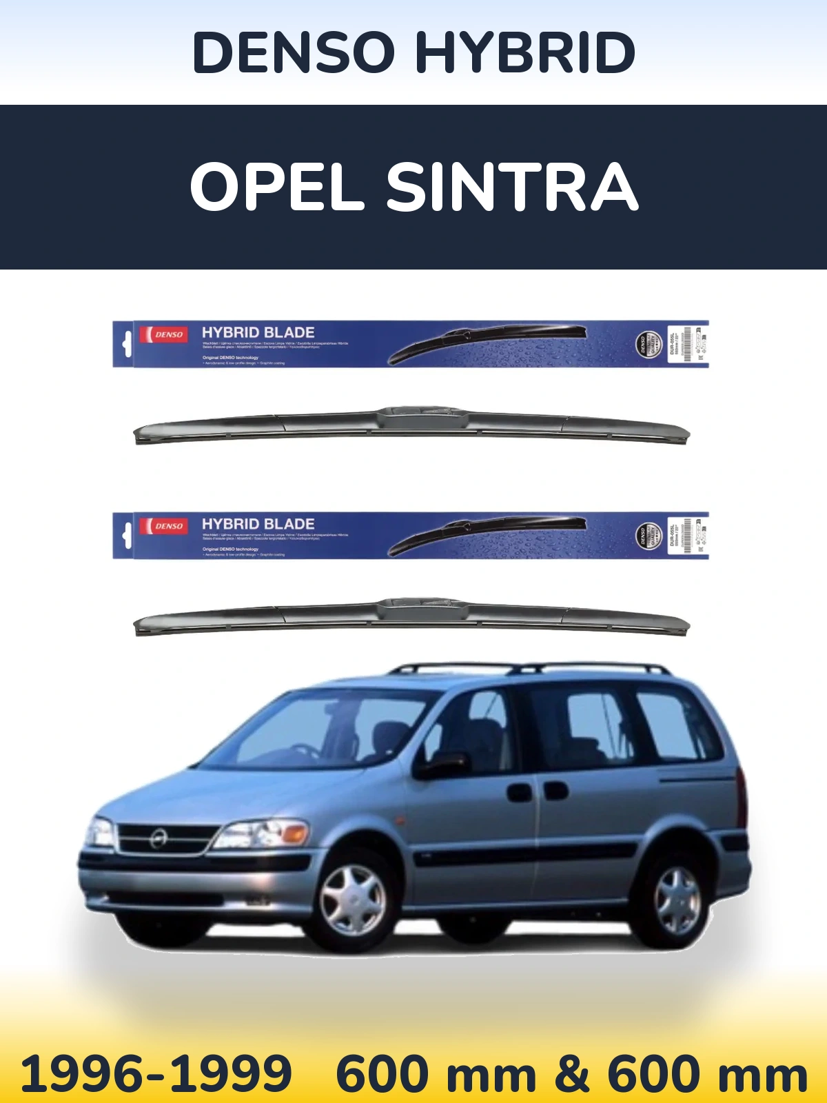 Ștergătoare Denso Hybrid pentru Opel Sintra
