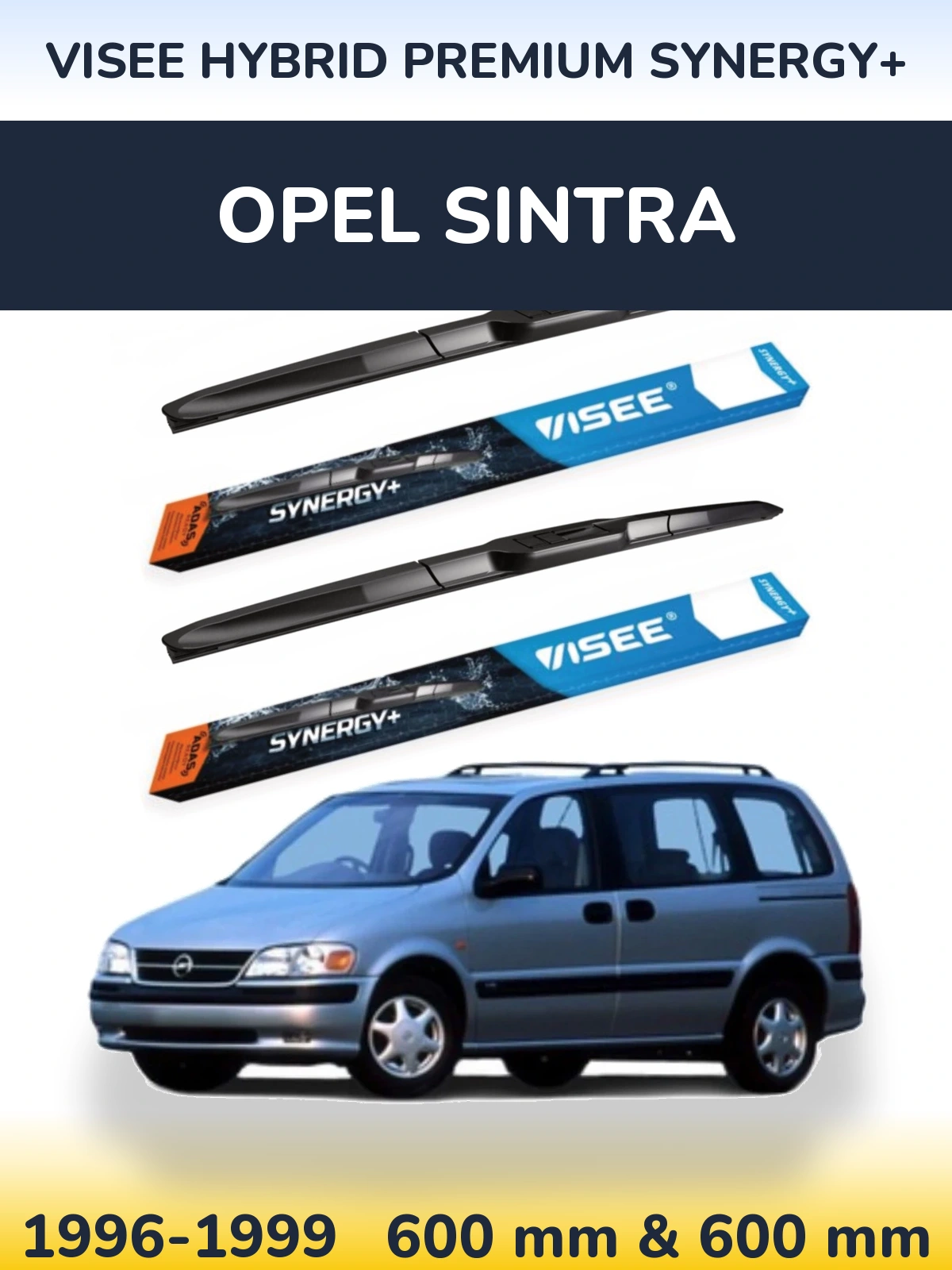 Ștergătoare VISEE HYBRID PREMIUM SYNERGY+ pentru Opel Sintra