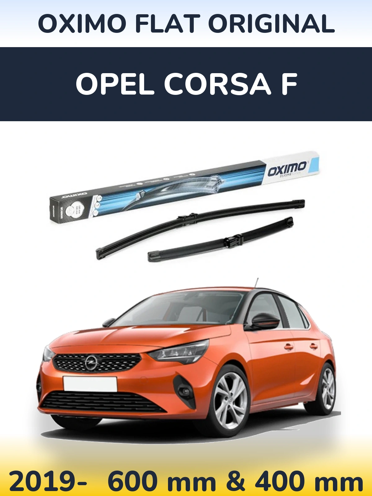Ștergătoare Oximo Flat Original pentru Opel Corsa F