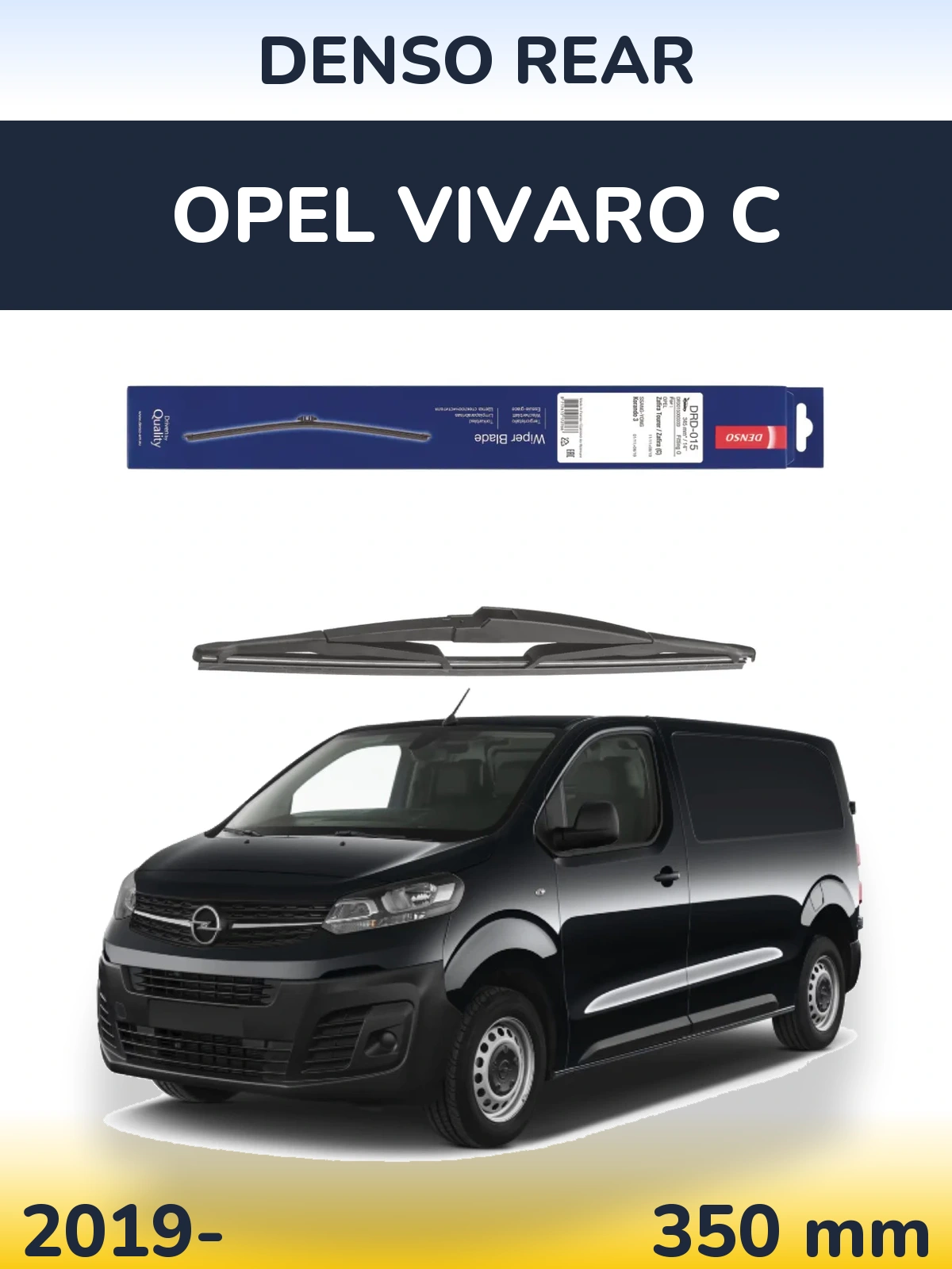Ștergătoare Denso Rear pentru Opel Vivaro C