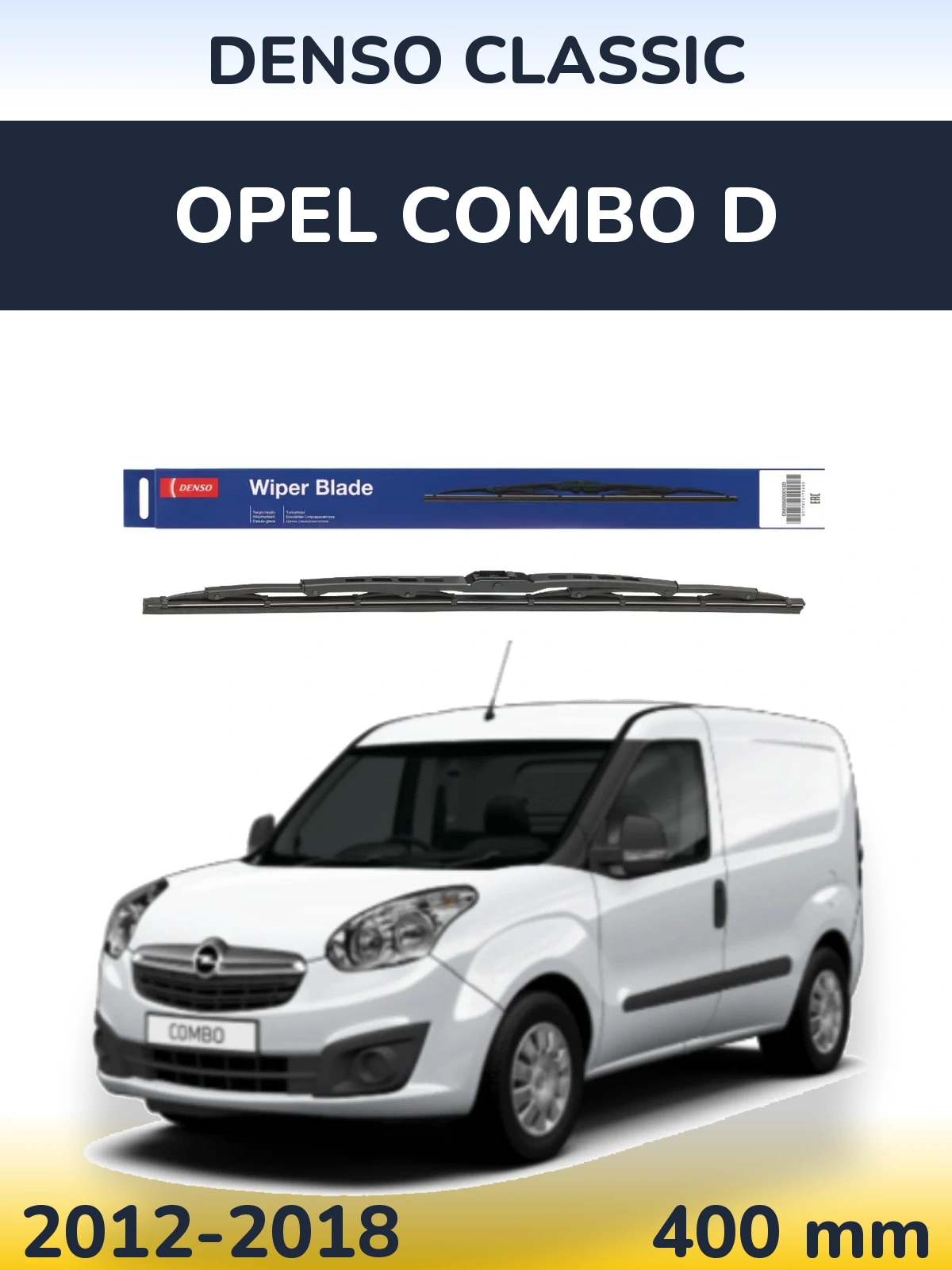 Ștergătoare Denso Classic pentru Opel Combo D