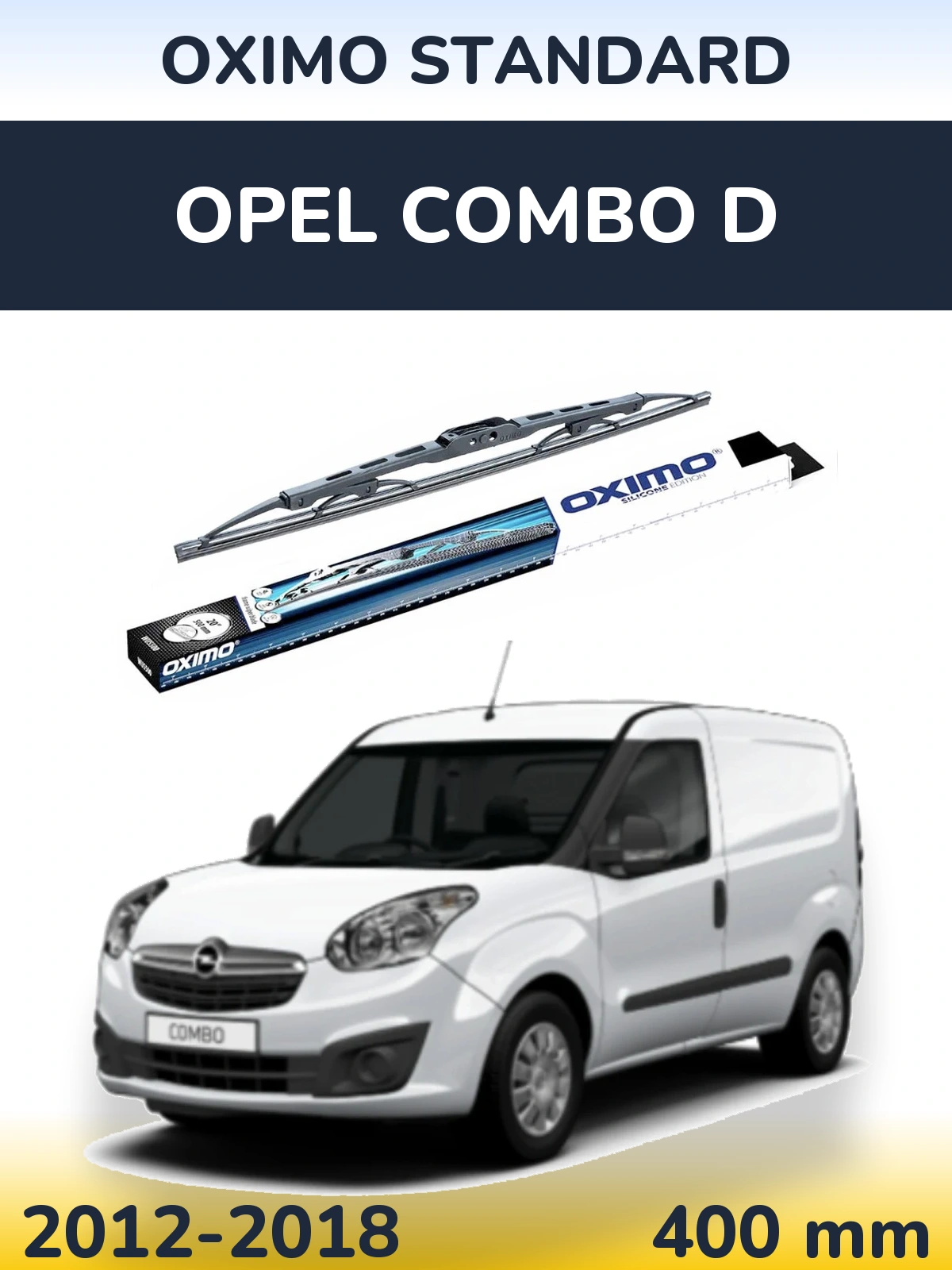 Ștergătoare Oximo Standard pentru Opel Combo D