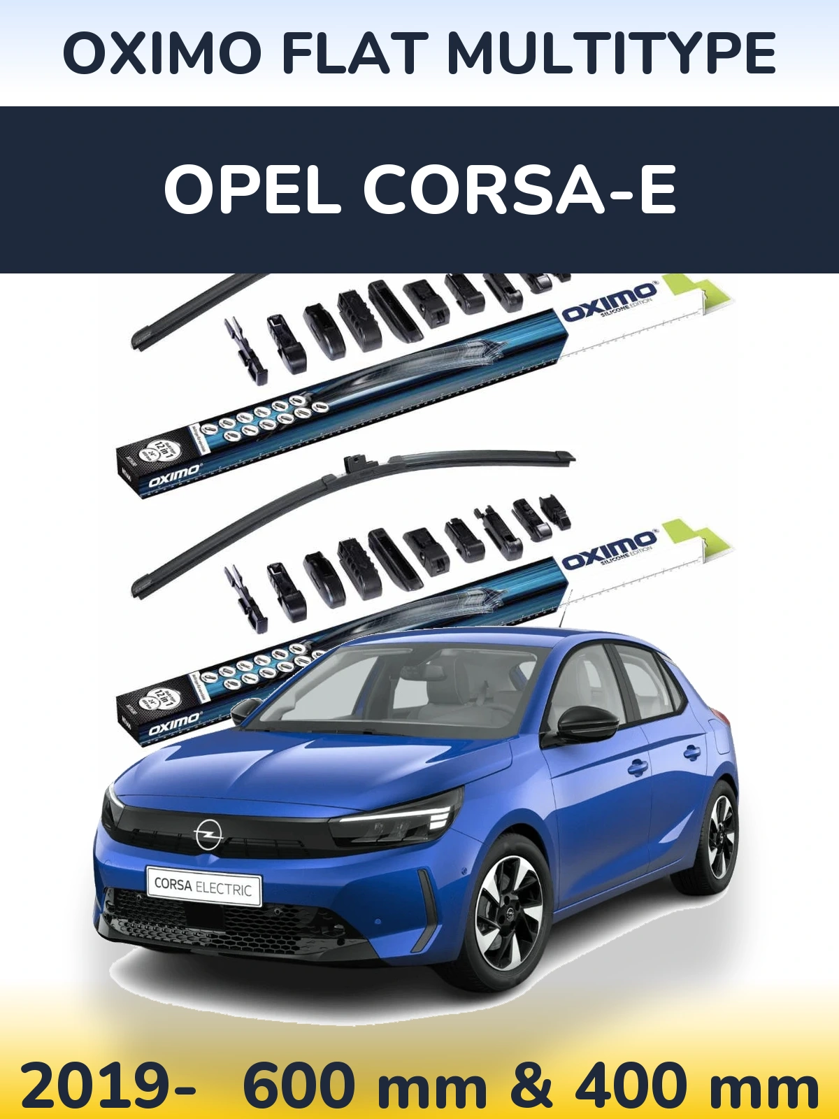 Ștergătoare Oximo Flat MultiTipe pentru Opel Corsa-e