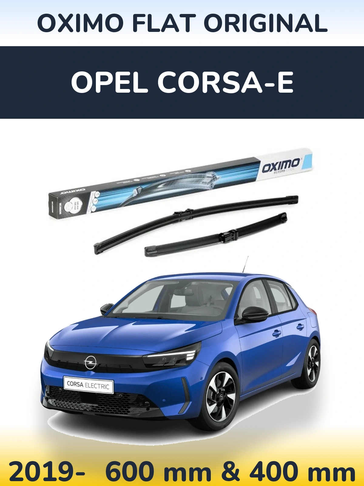 Ștergătoare Oximo Flat Original pentru Opel Corsa-e
