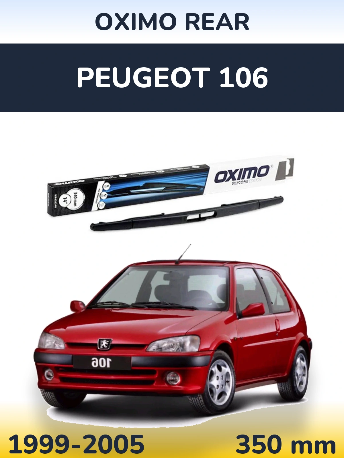 Ștergătoare Oximo Rear pentru Peugeot 106