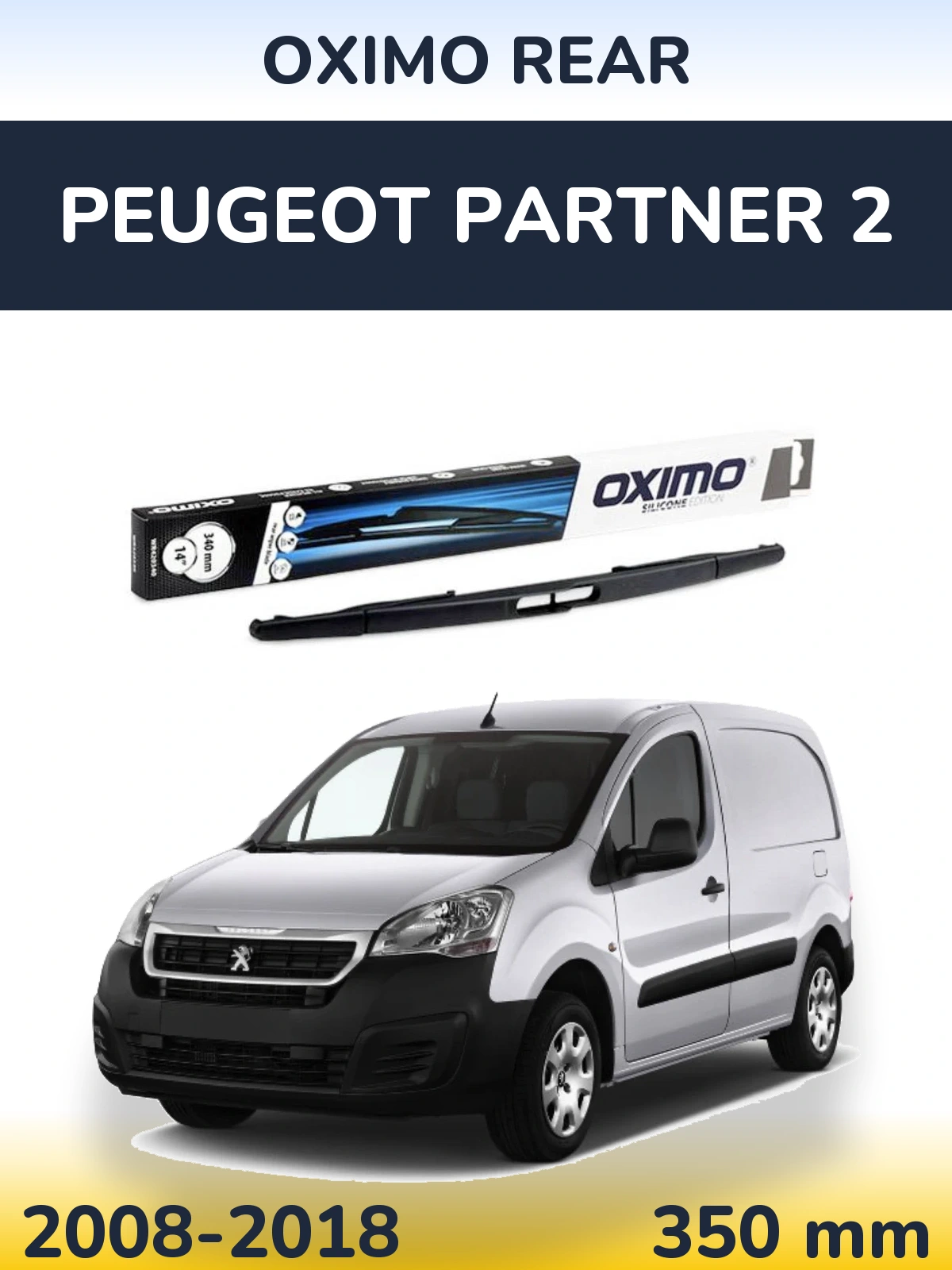 Ștergătoare Oximo Rear pentru Peugeot Partner 2