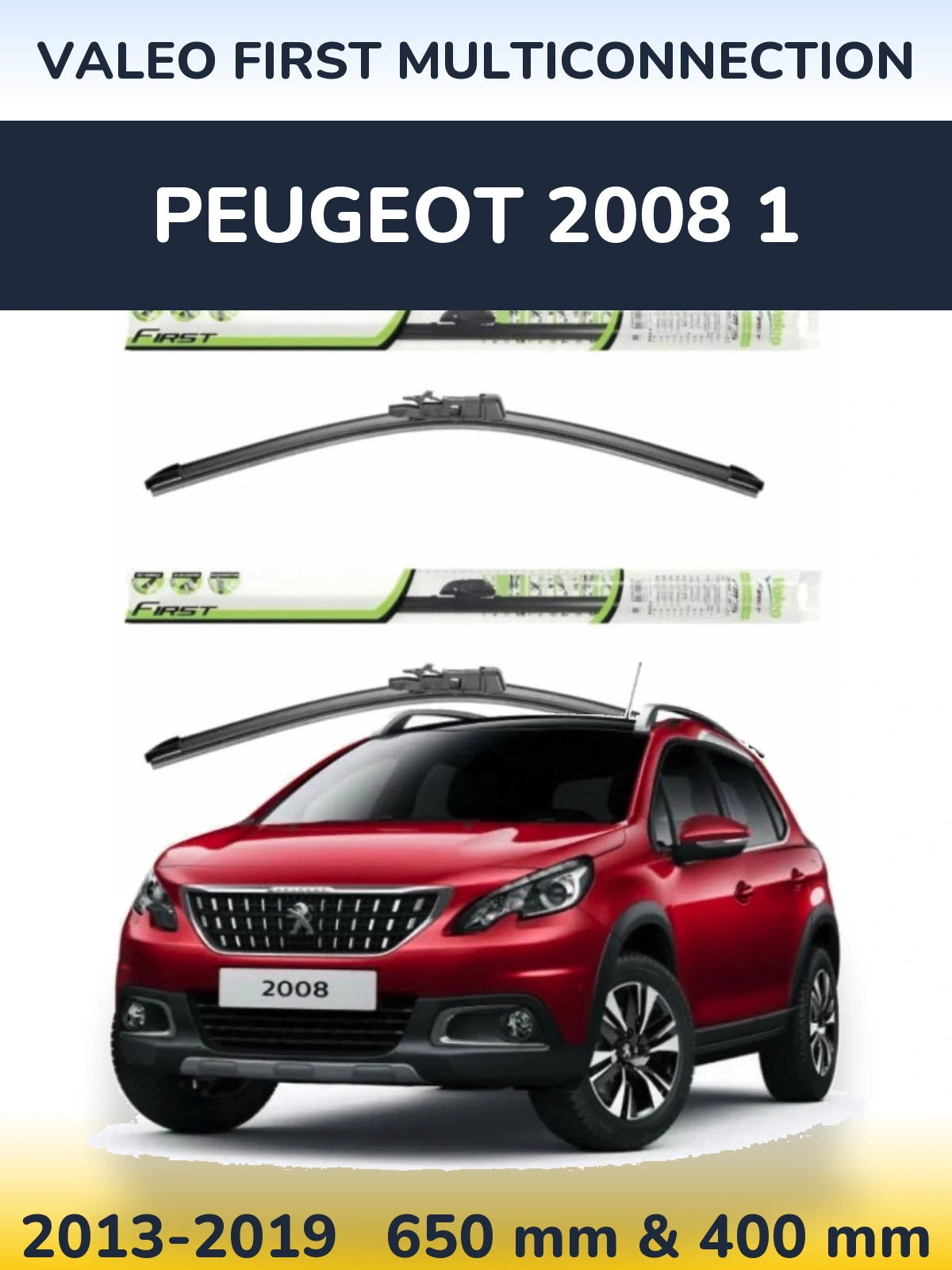 Ștergătoare Valeo First MultiConnection pentru Peugeot 2008 1