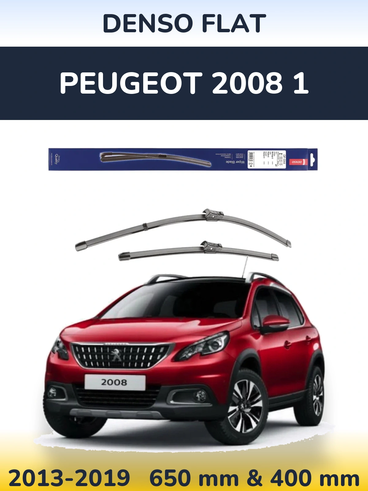 Ștergătoare Denso Flat pentru Peugeot 2008 1