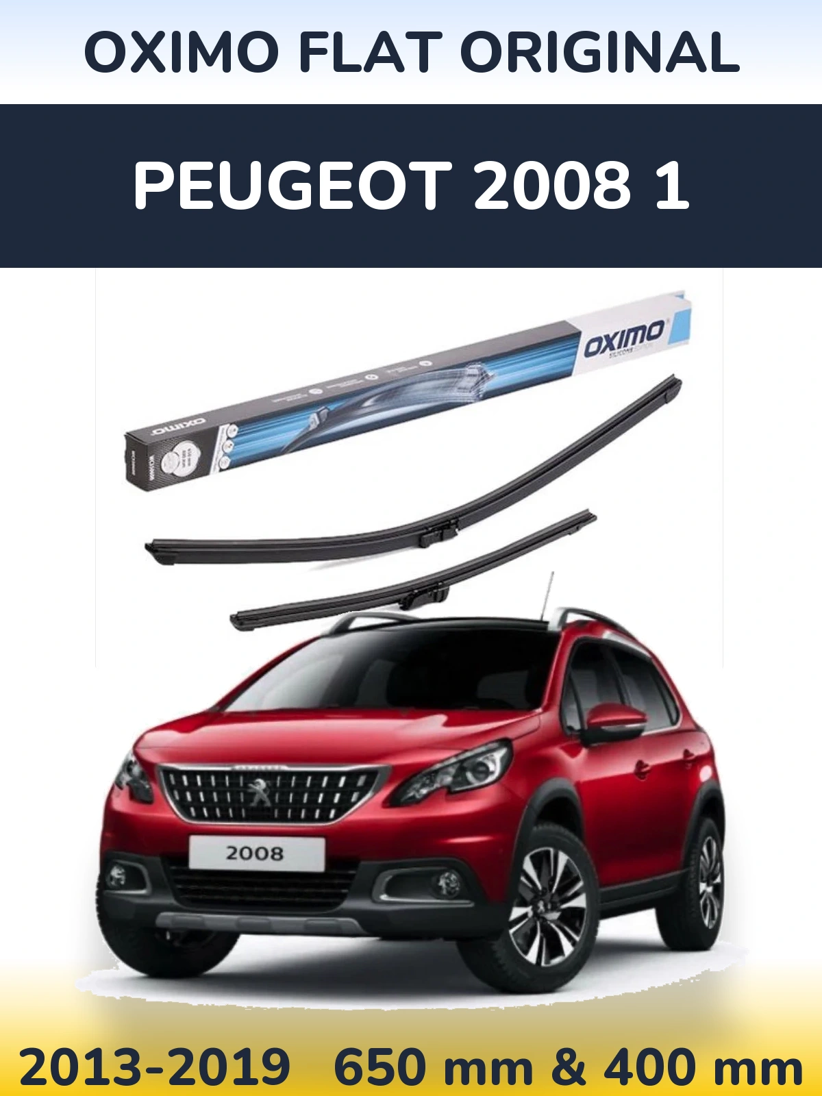 Ștergătoare Oximo Flat Original pentru Peugeot 2008 1
