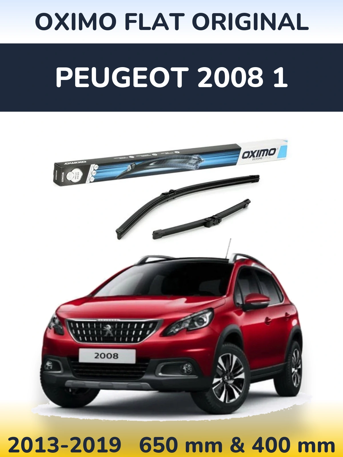 Ștergătoare Oximo Flat Original pentru Peugeot 2008 1