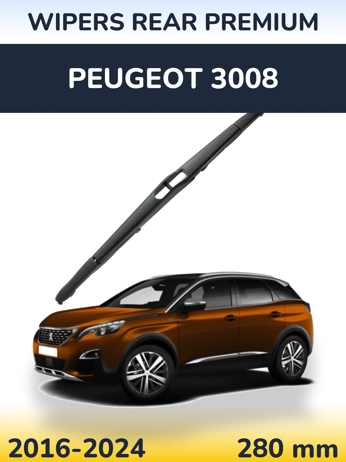 Ștergătoare WIPERS REAR PREMIUM pentru Peugeot 3008