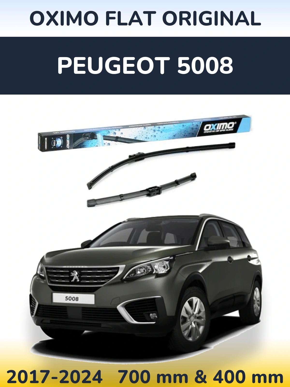 Ștergătoare Oximo Flat Original pentru Peugeot 5008