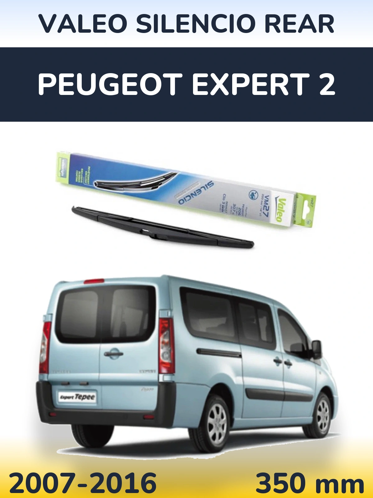 Ștergătoare Valeo Silencio Rear pentru Peugeot Expert 2