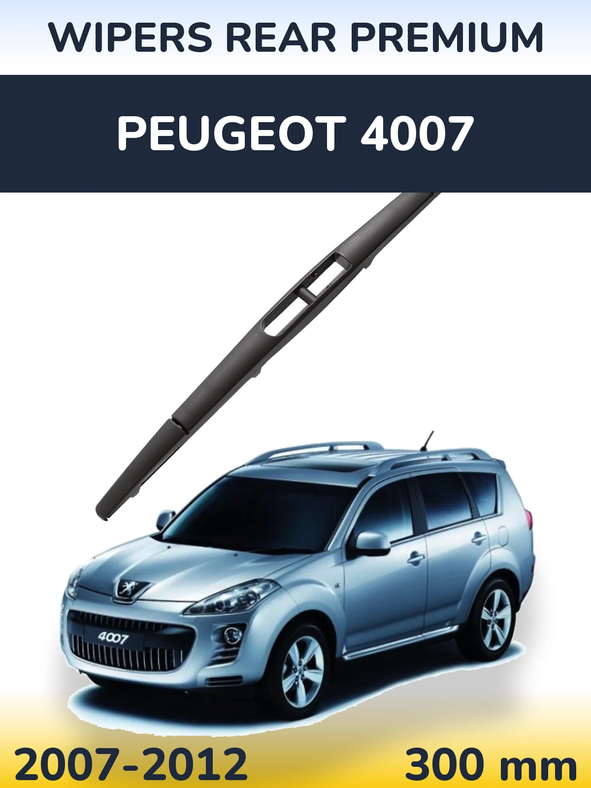 Ștergătoare WIPERS REAR PREMIUM pentru Peugeot 4007