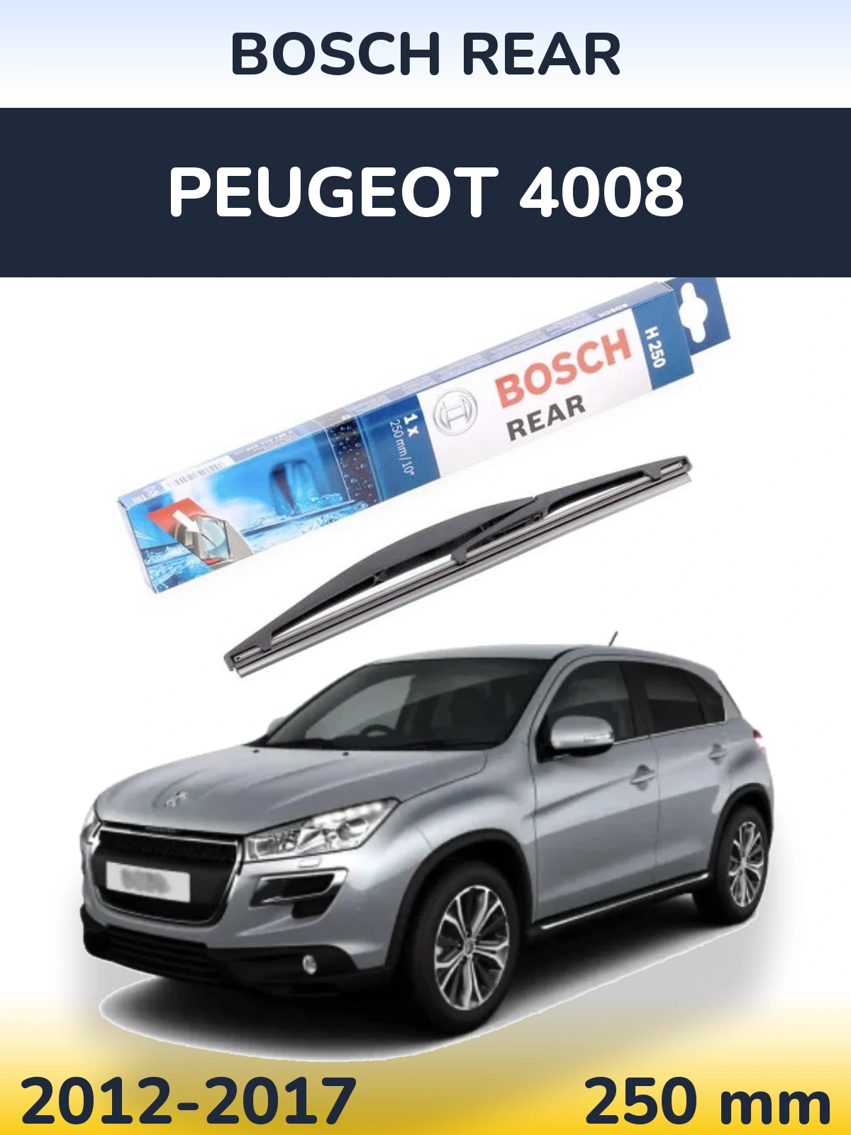 Ștergătoare BOSCH Rear pentru Peugeot 4008